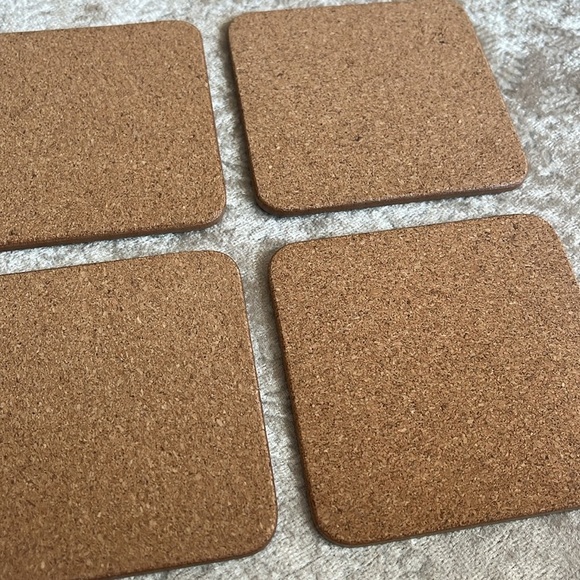 Set of 6 Paris Cork Coasters Eiffel Tower Coffee Table Decor Travel Romantic - Picture 14 of 16